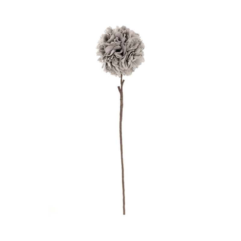 Grey Foam Carnation Flower Stem