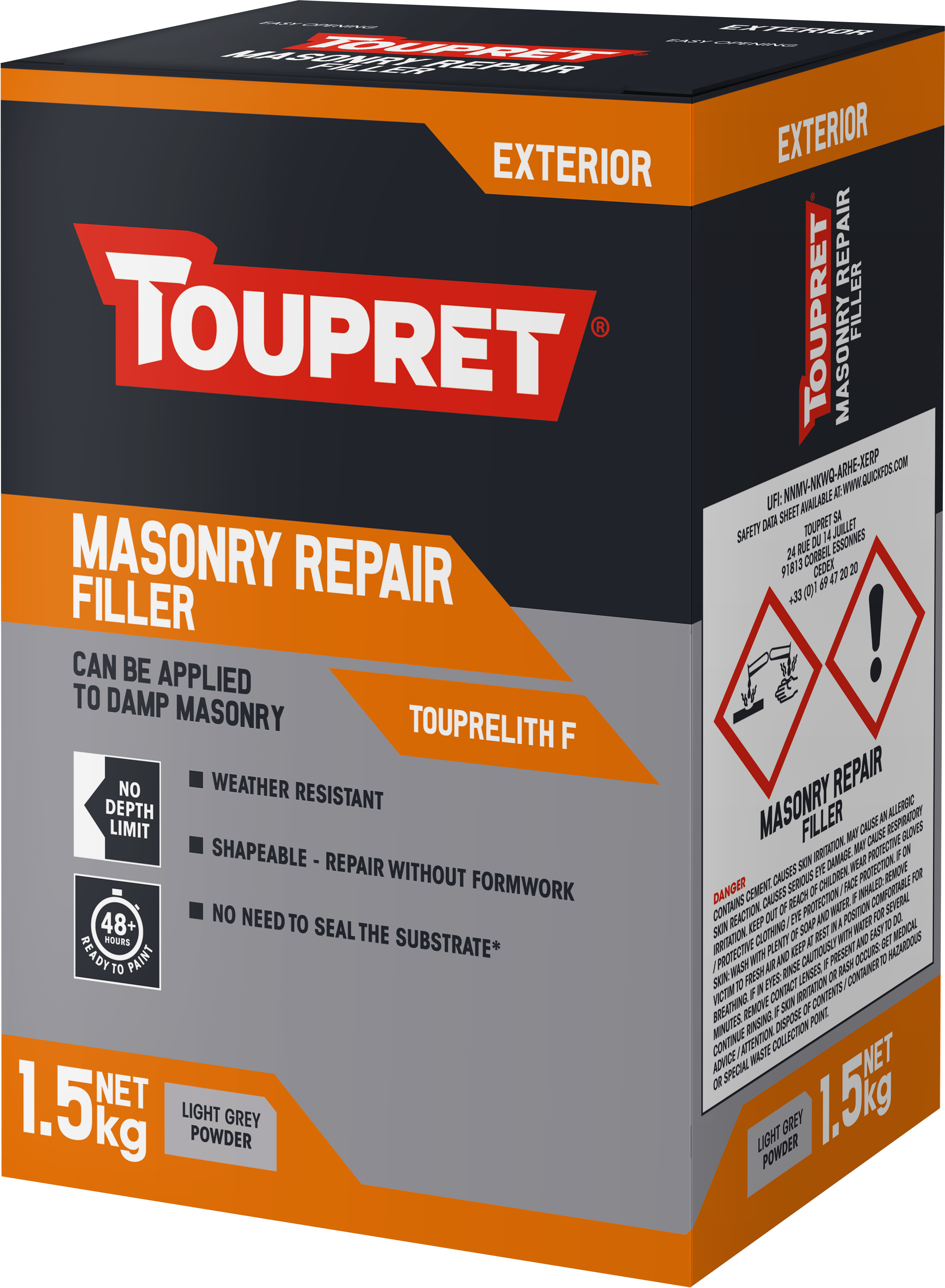 Toupret Wood Filler (Ready to Use)